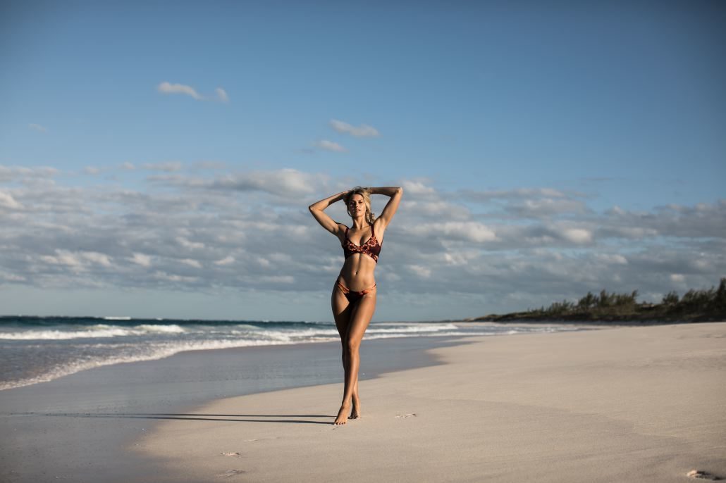 Bikini campaign photographed ib the Bahamas with Maggie Rawlins & Natalie Roser by Samuel Black
